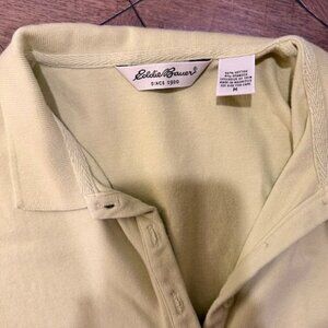 Eddie Bauer Women's Polo, Medium Light Green